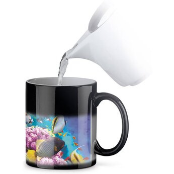 WOW. Керамическая кружка 350мл, Черный