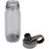 Бутылка для воды "Stayer" прозрачный черный/серый