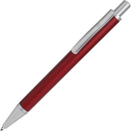 Ручка шариковая автоматическая "Classic" красный/серебристый