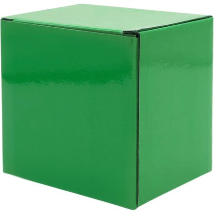 Коробка для кружки "Make me", зеленый