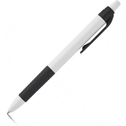 Ручка шариковая автоматическая "Aero" белый/черный