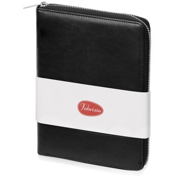 Блокнот А5 "Fabrizio" с RFID защитой, черный