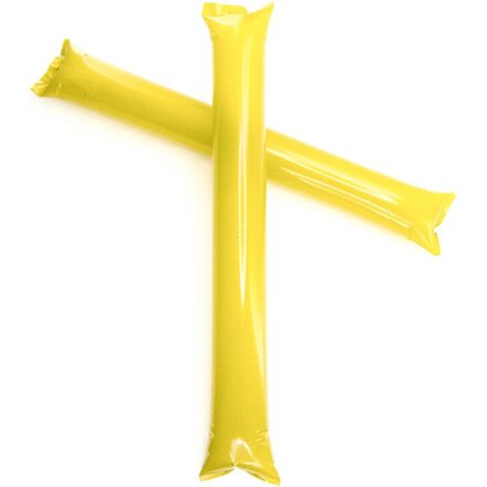 Палочки для аплодисментов надувные "Оле-Оле" желтый