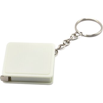 Брелок-рулетка "Etti", белый