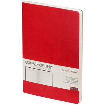 Ежедневник недатированный А5 "Megapolis Flex", красный