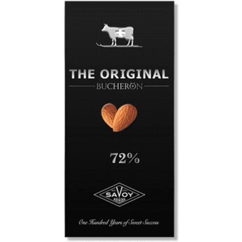 Шоколад горький Bucheron "The Original" с миндалем, 90 гр