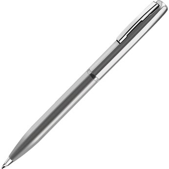 Ручка шариковая автоматическая "Clicker" серебристый