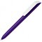 Ручка шариковая автоматическая "Flow Pure MATT CB" темно-фиолетовый/белый