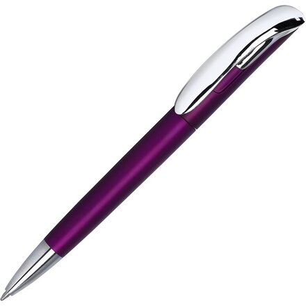 Ручка шариковая "Нормандия" фиолетовый металлик/серебристый