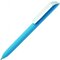 Ручка шариковая автоматическая "Flow Pure GOM CB" софт-тач, голубой/белый