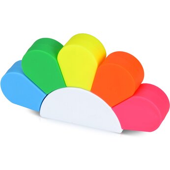 Маркер текстовый "Цветок" разноцветный