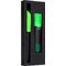 Набор "Flow Pure GOM KF+Liqeo Highlighte" черный/зеленый: ручка шариковая автоматическая и маркер