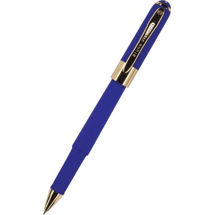 Ручка шариковая "Monaco" синий/фиолетовый/золотистый