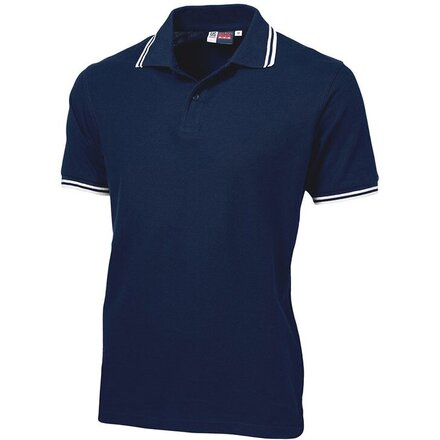 Рубашка-поло мужская "Erie" 180, 4XL, темно-синий