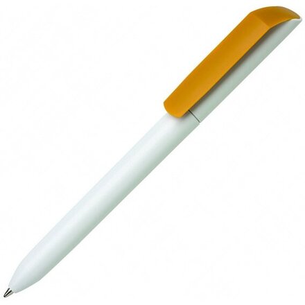Ручка шариковая автоматическая "Flow Pure MATT B" белый/песочный