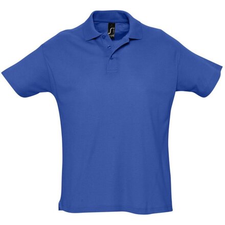 Рубашка-поло мужская "Summer II" 170, XL, ярк.-синий