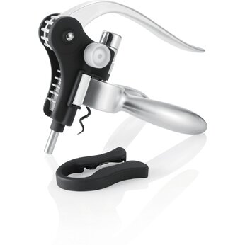 Штопор рычажный "Executive" черный/серебристый