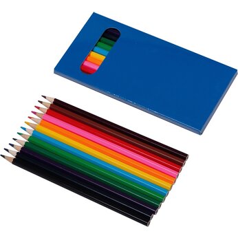 Набор из 12 цветных карандашей "Hakuna Matata", синий