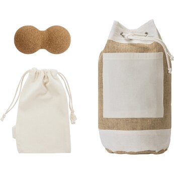 Подарочный набор с массажером в рюкзаке