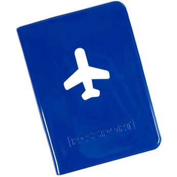 Обложка для паспорта "Flight" , синий