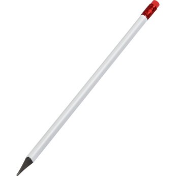 Карандаш простой "Unicorn", белый/красный