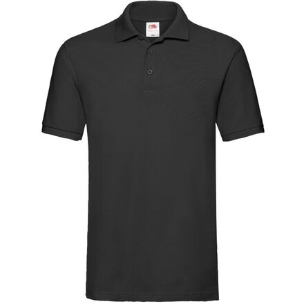 Рубашка-поло мужская "Premium Polo" 180, M, черный