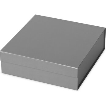 Коробка самосборная на магнитах S, серебристый