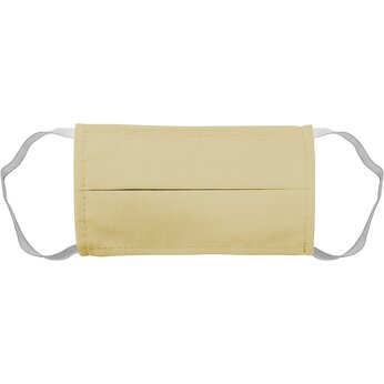 Маска бытовая многоразовая двухслойная "112503.08" бежевый