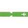 Багажная бирка Favor, зеленый