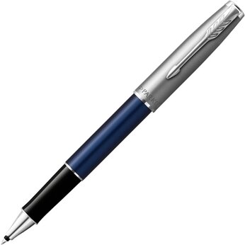 Ручка-роллер Parker Sonnet Entry Point Blue Steel CT, стержень: F, цвет чернил: black, в подарочной упаковке