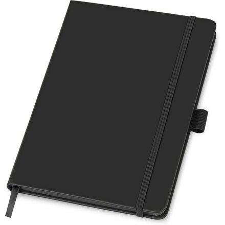 Блокнот "ColorNote Black", твердая обложка A5, 80 листов, черный