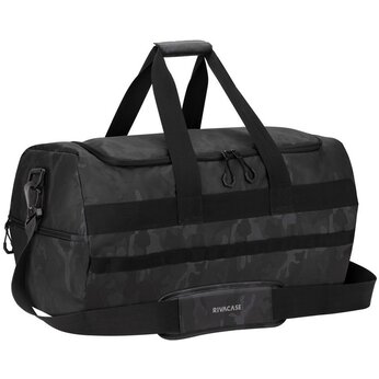 RIVACASE 7643 navy camo 60L дорожная сумка /12