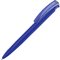 Ручка шариковая автоматическая "Trinity K Transparent Gum" софт-тач, темно-синий