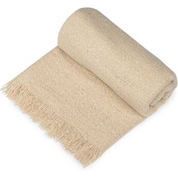 Плед "Mohair" бежевый 4755 C