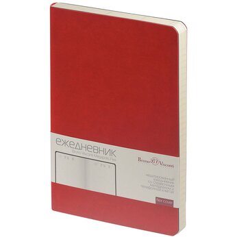 Ежедневник недатированный "Megapolis Flex" ярко-бордовый