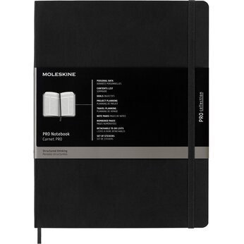 Блокнот "Professional Soft XLarge" А4-, черный