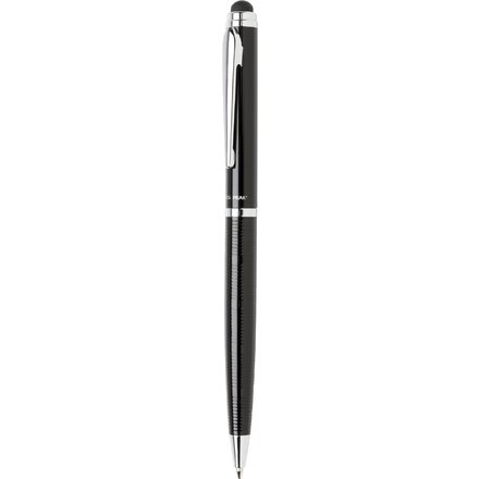 Ручка шариковая автоматическая "Swiss Peak" черный/серебристый