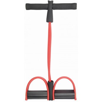 Эспандер педальный "Strech Out" черный/красный