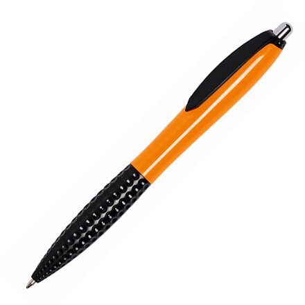 Ручка шариковая автоматическая "Jump" оранжевый/черный