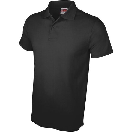 Рубашка-поло мужская "Laguna" 150, M, черный