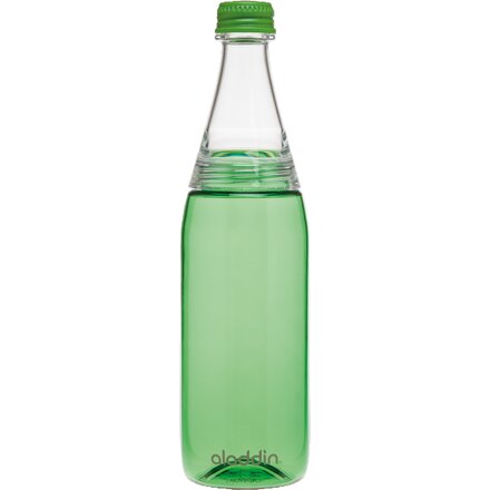 Бутылка для воды "Fresco Twist & Go Bottle" зеленый/прозрачный