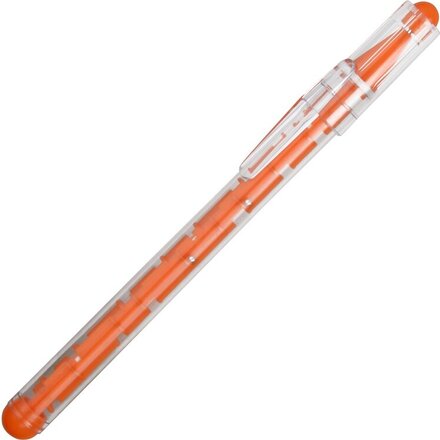 Ручка шариковая "Лабиринт" оранжевый