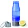 Бутылка для воды "Selmy" синий/прозрачный