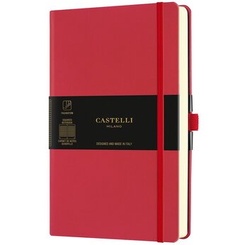 Блокнот "Aqua Coral Red" А5, коралловый красный