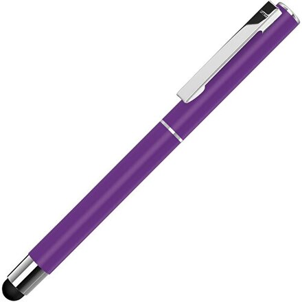 Ручка-роллер "Straight Si R Touch" фиолетовый/серебристый