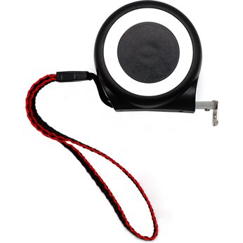 Рулетка "Дрезден" с фиксатором, белый/черный