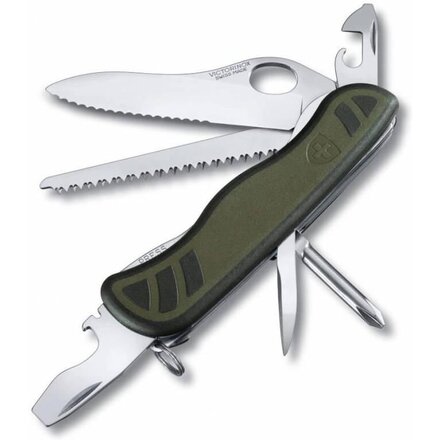 Нож карманный "Military 0.8461.MWCH" зеленый/черный
