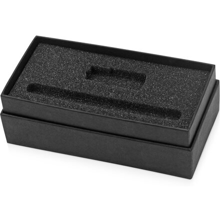 Коробка подарочная под ручку и флешку "Smooth S" 16*7*6 см, черный