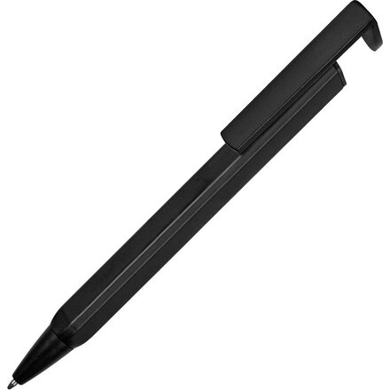 Ручка шариковая автоматическая-подставка "Кипер Q" черный