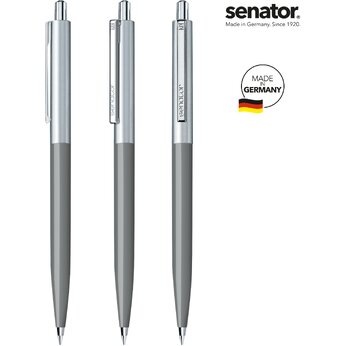 Ручка шариковая автоматическая "Point metal" серый